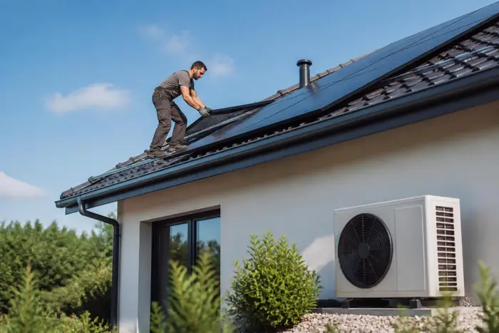 Travaux : Panneaux solaires
